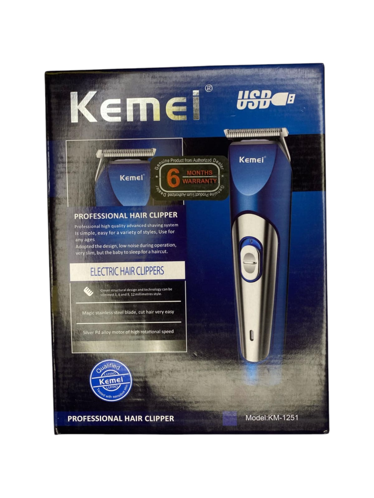 Kemei KM-1251 Professional Hair Clipper